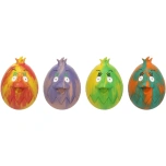 Koera mänguasi CHICHI CHICK kummist piiksuv muna 6.2cm x7cm x 9.2cm värvivalik 