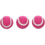 Koera mänguasi SMASH tennisepall roosa 3.81cm 3tk
