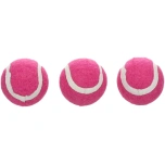 Koera mänguasi SMASH tennisepall roosa 6.35cm 3tk