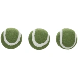 Koera mänguasi SMASH tennisepall roheline 6.35cm 3tk