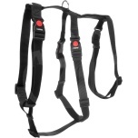 Koera turvatraksid ZERA must XL 70-110cm 85-120cm 65-114cm 25mm