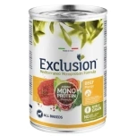 Koera konserv EXCLUSION MEDITERRANEO 400g, loomalihaga