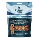 PrimaDog Northen Treats maius kutsikatele põhjapõder & kalkun 150g
