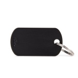 My Family ripats väike militaar must alumiinium