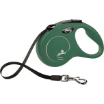 Koera Jalutusrihm FLEXI Classic lint S oliiviroheline 5m 15kg