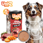 Uniq Pets Royal märgtoit koerale veiseliha maitsega 375g