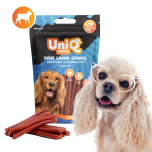Uniq Pets Woofers koeramaius pehmed lambalihapulgad värvilises pakis, 250g