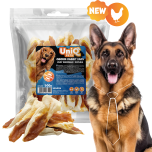 Uniq Pets Meaty koeramaius kana-küülikukõrvad, 500g