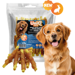 Uniq Pets Duo närimispulgad küülikurullid bataadi-toruga, 500g