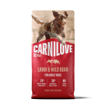 Carnilove Active Lamb & Wild Boar Adult koeratoit 1,5kg