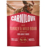 Carnilove koerapasteet kalkun ja metssiga 300g