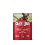 Carnilove koera pasteet kalkun ja vutt 300g