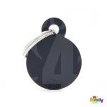 My Family ripats Basic rõngas väike must /MFB33/