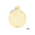 My Family ripats Basic rõngas suur messing kuldne /MFB17/