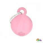 My Family ripats Basic rõngas väike roosa /MFB14/