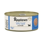 Applaws kassi konserv tuunikala/krabi 70g N1
