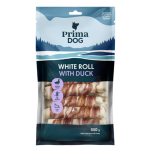 Prima Dog koera maius närimisrullid pardilihaga 13cm 15tk 550g