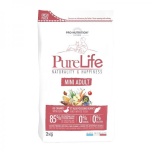 PureLife koera kuivtoit Mini pardiliha & valge kalaga 2kg