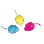 Kassi mänguasi Good4fun mouse catnip 7x2cm kollane