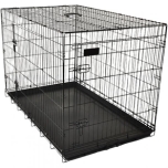 Koera puur Wire Cage Ebo black M 47x77x55cm
