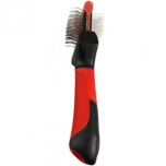 Koera hari Slickerbrush Soft Handle 2in1 S