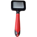 Koera kamm käepidemega Slickerbrush Soft S