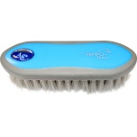 HIPPOTONIC “Antimicrobien” dandy brush - Color : blue/grey, Size : Back 175 x 55 mm