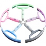 HIPPOTONIC “Gel” sweat scraper - Color : neon blue, Size : L 23 x W 20 cm