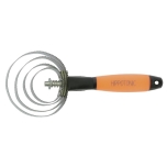 HIPPOTONIC “Gel” round metallic curry combs - Color : neon orange