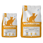 Werraton teraviljavaba kuivtoit täiskasvanud kassile 2kg