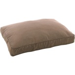 CUSHION PANAMA RECTANGLE TAUPE 80cm x 60cm x 10cm