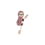 Koera mänguasi Hangta laiskloom köiel roosa L 30cm