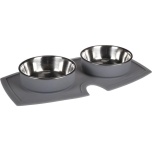 Söögi- ja joogikausid silikoon alusega SPILLA 40cm x 22cm x 5cm - 410ml - ∅ 14.5cm