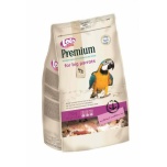 LoLo Pets Premium täissööt suurtele papagoidele 750g