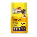 A Burgess Exel hamstri, liivahiire ja hiire täissööt 750g
