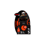 Flexi Retractable lintrihm Xtreme Fluo orange 5m 20kg