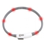Kassi LED kaelarihm must 20 - 35cm