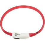 Kassi LED kaelarihm punane 20 - 35cm