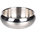 Söögikauss MUNA hõbedane S diameeter 12cm 370ml