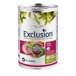 Exclusion med. mono noble grain adult konserv koerale 400g, vasikalihaga