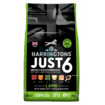 Harringtons Just6 Koera Täissööt Lammas 2kg