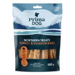 PrimaDog maius Northern Treats kalkuni&hirvega pulgad 150g
