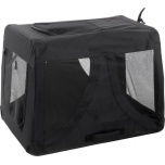 Nailonist transpordipuur GEPETTO must M 50x71x52cm