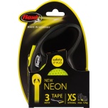 Flexi jalutusrihm Classic Neon lint XS 3m