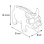 Koera mänguasi RACE PIG lateksist siga 21cm_3.jpg