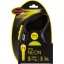 Flexi Retractable lintrihm NEW NEON must/kollane S 5m