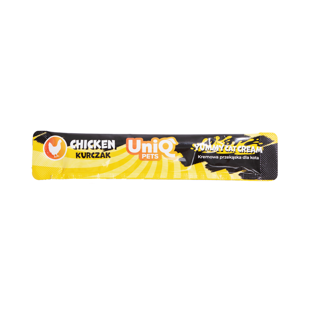 Uniq Pets Tasty Cream kreemmaius kassile kana maitseline 15g