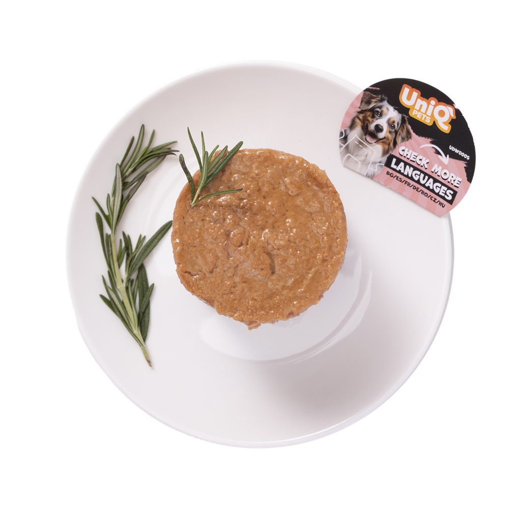 Uniq Pets Royal märgtoit koerale lõhe maitsega 375g