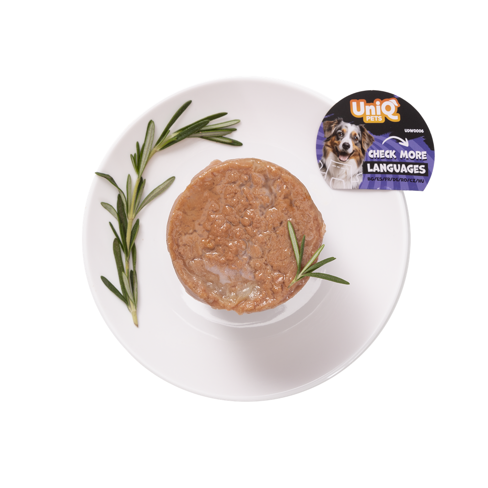 Uniq Pets Royal märgtoit koerale küülikuliha maitsega 375g